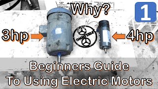 Ultimate Beginners Guide to Using Electric Motors for Makers and DIY Projects 068 [upl. by Katheryn240]