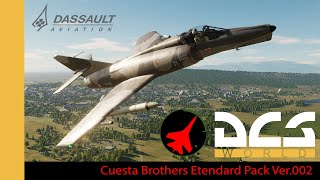 Cuesta Brothers Etendard Pack Ver002  DCS  DCS World  Digital Combat Simulator [upl. by Ainuj848]