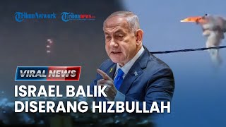 🔴Israel Balik Digempur 80 Rudal usai Serang Iran Roket IDF Meledak di Langit [upl. by Edson]