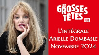 Arielle Dombasle dans Les Grosses Têtes  Lintégrale du mois de Novembre 2024 [upl. by Llenrup]