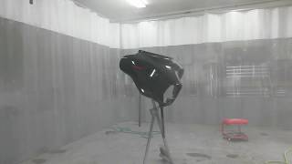 HARLEY DAVIDSON FRONT FAIRING REFINISHING [upl. by Nreval]