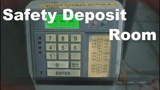 Resident Evil 2 Remake  Safety Deposit Room [upl. by Seto]