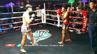 ☆KO☆ Kongkrapan Sitporpu blue Vs Rodtang SitChangAe red Rd 1 62 kilos Antza Thaiboxing [upl. by Aelram57]