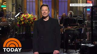 Elon Musk Reveals He Has Asperger’s Syndrome On SNL  TODAY [upl. by Raasch]