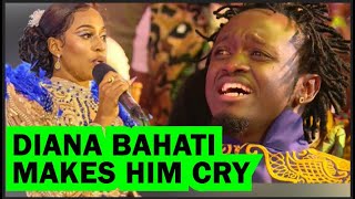 🥰🥰🥰Emotional as Diana Bahati makes musician Bahati çry praising him as King of love to her the best [upl. by Layol]