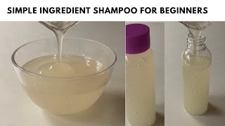 Diy simply hair shampoo  simple ingredients shampoo for beginners  homemade shampoo  how [upl. by Eugenides173]