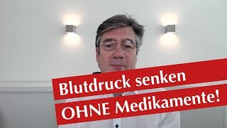 Blutdruck senken ohne Medikamente [upl. by Esertap]