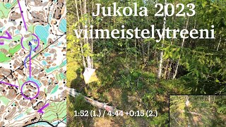 Jukola 2023 viimeistelytreeni seuranmestaruuskisoissa [upl. by Verine221]