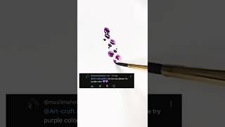 CREATE a Stunning Purple Flower Masterpiece [upl. by Hiamerej]