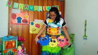 CLASES REMOTAS LOS COLORES PRIMARIOS [upl. by Nedia]