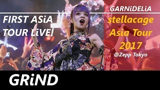 GARNiDELiA stellacage Asia Tour 2017  LiVE [upl. by Krefetz]