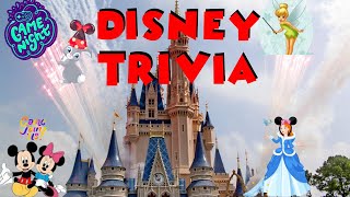 Game Night Disney Trivia trivianight disneytrivia sundayfunday [upl. by Elum]