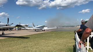 DeltaHawk DieselPowered Twin Velocity startup at Oshkosh 2023 [upl. by Merriam]