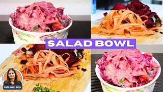 “Weight Loss” Salad Bowl Recipe  Healthy Salad Bowl Recipe  Weight Loss Recipe [upl. by Hemingway504]