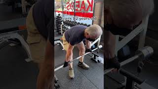 Oxefit XP1 deadlift Frank 82 yo oxefit powerlifting [upl. by Jennica]