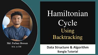 Hamiltonian Cycle  Backtracking  Data Structure amp Algorithm  Bangla Tutorial [upl. by Rehpotsirhk]