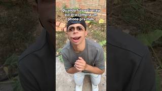 Quando peço pro pai compra um iPhone pra mim humor memecomedia comediamemes memes comediadodia [upl. by Sol]