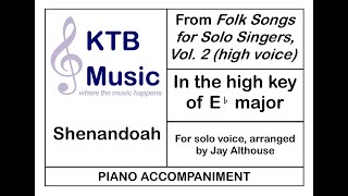 Shenandoah AlthousePiano Accompaniment [upl. by Torruella]