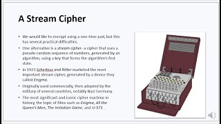 009 THE ENIGMA MACHINE PRESENTATION WITH VOICEOVER ONE PART 1 15 MINUTES [upl. by Einaffyt]