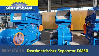 Densimetrischer Separator DM50  GHIRARDUZZI [upl. by Ernald976]