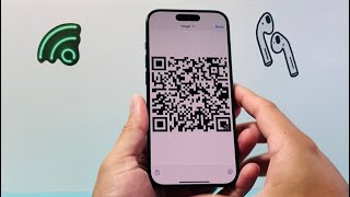 How to Get QR Code for WiFi on iPhone [upl. by Holmann]