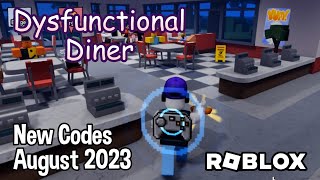 Roblox Dysfunctional Diner New Codes August 2023 [upl. by Nivlad]