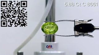 Best Gemstone Shop in Pune Das Gems and Company 588 Ct C 8661 Peridot [upl. by Rhtaeh]