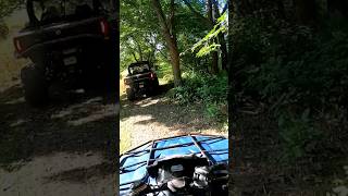 Dad riding around his property in his new Can Am Commander utv atv canam [upl. by Askari]