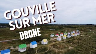 Paysages époustouflant à Gouville sur Mer en drone 4k [upl. by Oretna]