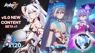 Honkai 50  New Herrscher New ELF Summer Outfits New Mode with 120 HoR fragments and MORE [upl. by Noli]