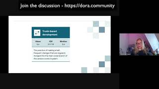 DORA Community Discussion  Trunkbased Development [upl. by Ebba]