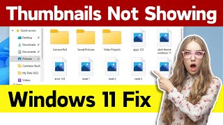 How To Fix Thumbnails Not Showing Problem On Windows 11  Thumbnails Not Showing Windows 11 Fix [upl. by Goldie297]