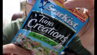 StarKist Tuna Creations Herb amp Garlic Review [upl. by Tamsky]