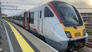 Greater Anglia  Startup Announcement Southend Victoria  London Liverpool Street via Romford [upl. by Asikal]