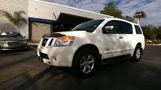 2008 Nissan Armada LE at Autoline Preowned For Sale Used Test Drive Review Jacksonville [upl. by Xilef]