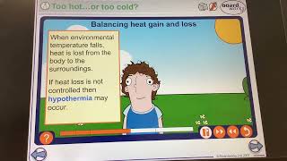 KS4GCSEBiologyHomeostasis Heat stroke and Hyperthermia [upl. by Roderic]