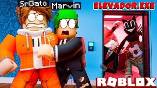 ¡ESCAPA DE EL PAYASO IT CARTOON CAT Y SCP 096 😱 😭  ELEVADOR DEL TERROR DE ROBLOX SRGATO 2 [upl. by Venita]