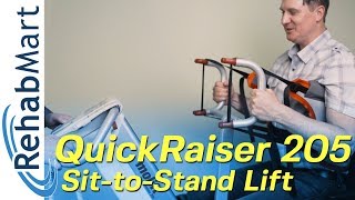 Rehabmart  QuickRaiser 205 Patient Lift by R82 [upl. by Avahc]