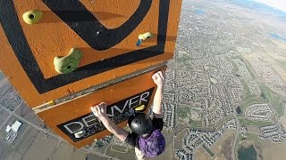 GoPro Awards Worlds Highest Rock Climbing Wall [upl. by Yanarp]