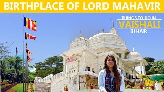 BIRTH PLACE OF LORD MAHAVIR  JAIN TEMPLE VAISHALI BIHAR  ALICE SWIFT [upl. by Ezra518]