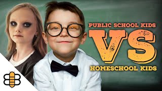 Public School vs Homeschool Know the Difference [upl. by Aikal]