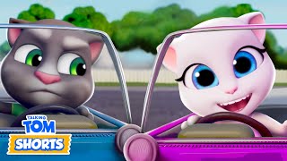 Toms Cool Rides 🚗🚤✈️ Talking Tom Shorts  Fun Cartoon Collection [upl. by Saraiya]