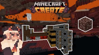 The ULTIMATE NETHERITE Mining Machine  Create Mod TUTORIAL [upl. by Ayahs]