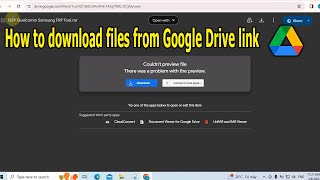 How to download files from Google Drive link [upl. by Enilhtak]