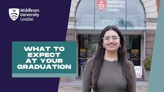 What to expect at your Graduation  Middlesex University [upl. by Hamlani]