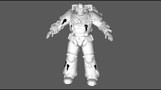 Space Marine 2 3D Model Showcase [upl. by Harms]