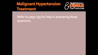 Malignant Hypertension Treatment  Nitroprusside amp Fenoldopam [upl. by Hasan]