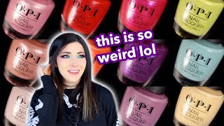 OPI Spring 2023 Me Myself amp OPI Nail Polish Collection Swatches and Review  KELLI MARISSA [upl. by Lounge828]