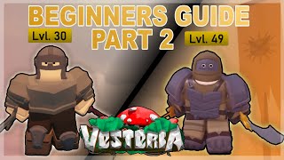 OUTDATED Vesteria Complete Beginners Guide Part 2 Roblox [upl. by Petrina]