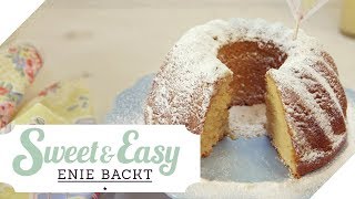 Saftiger EierlikörKuchen Extra fluffiger Gugelhupf  Sweet amp Easy  Enie backt  sixx [upl. by Blain879]